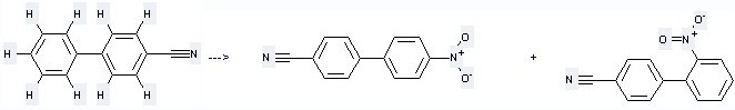 [1,1'-Biphenyl]-4-carbonitrile,2'-nitro- can be prepared by biphenyl-4-carbonitrile